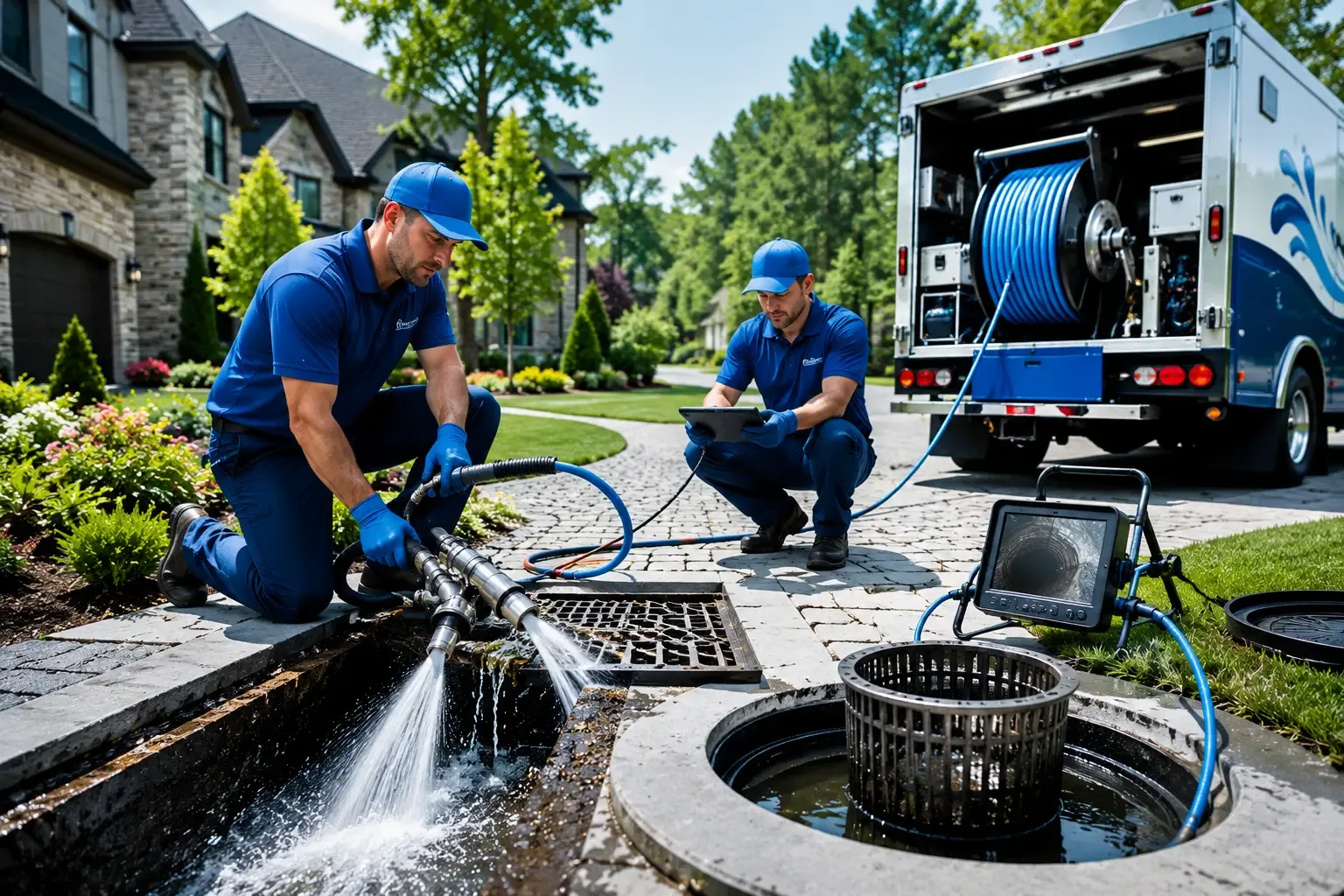 Local outdoor drain cleaning professionals in Jackpot, NV